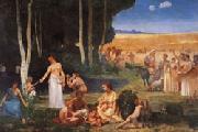 Pierre Puvis de Chavannes Summer oil painting